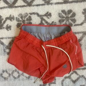 Stio Red Lined Athletic Shorts